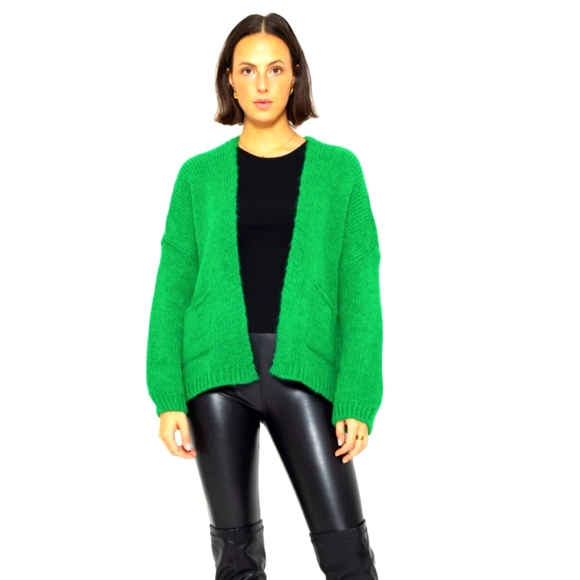 Green Cardigan - Picture 1 of 4